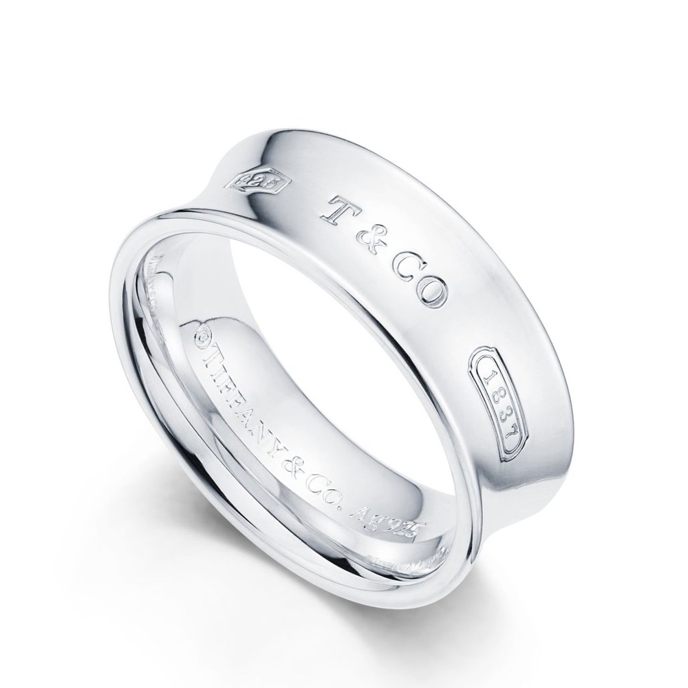 Tiffany & Co. 1837® Ring in Sterling Silver, Medium — size 6